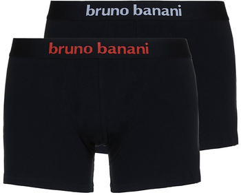 Bruno Banani 2-Pack Trunks schwarz (2203-1388-1936)
