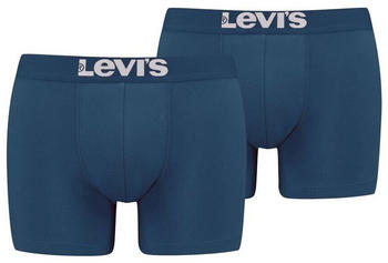 Levi's 2-Pack Solid Basic Boxer (905001001-058) indigo