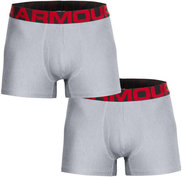 Under Armour UA Tech Boxerjock (7,5 cm) 2-Pack (1363618) gray