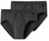 Schiesser Sportslips Feinripp 2er Pack mit Eingriff (172692)