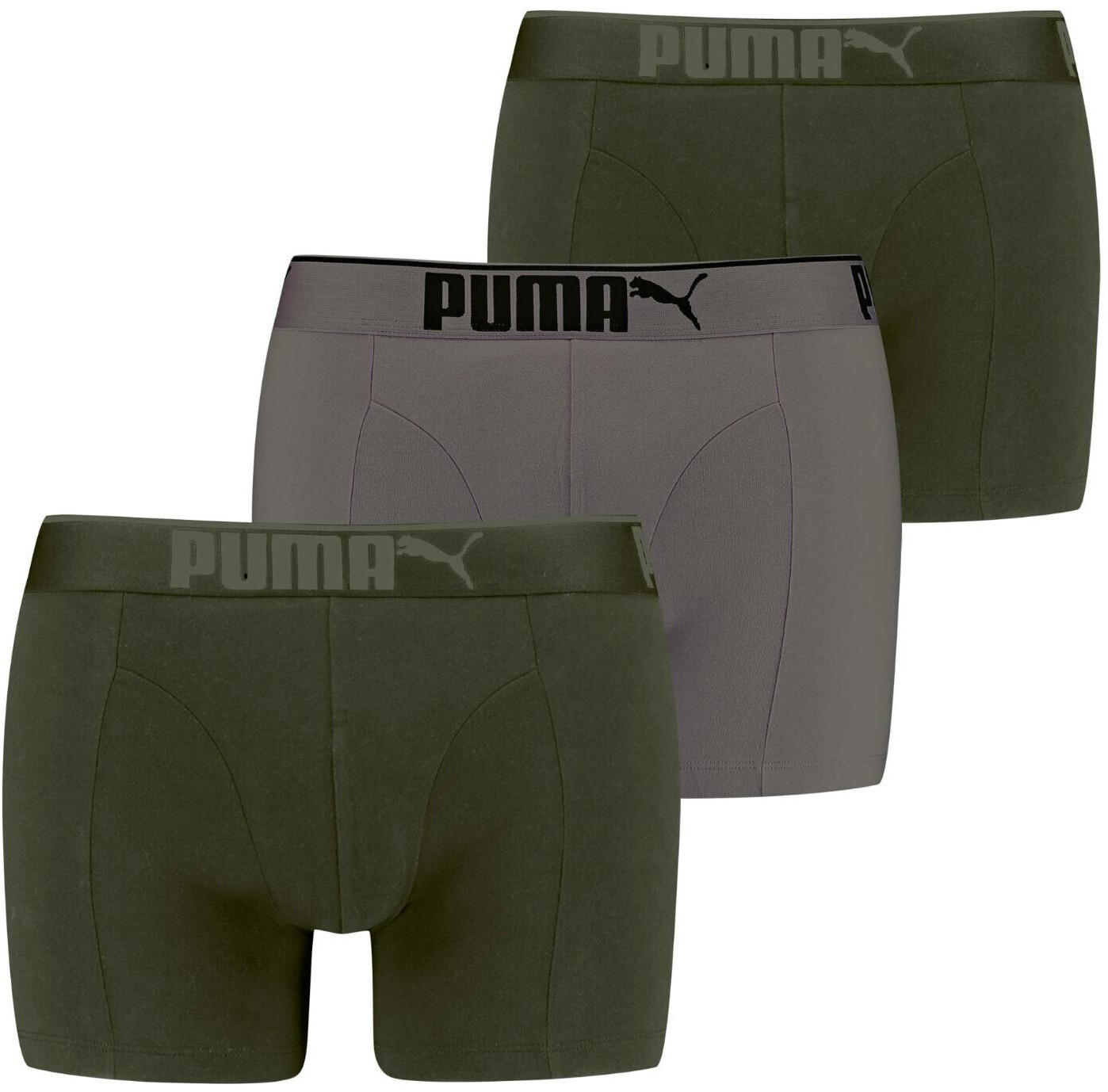 Puma 3-Pack Premium Sueded Cotton Boxershorts (935032) green combo Test ❤️  Testbericht.de Mai 2022