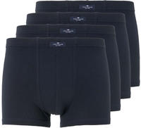 TOM TAILOR Boxershorts "Texas" Packung, 4er Pack, bequem, basic, eng, atmungsaktiv,