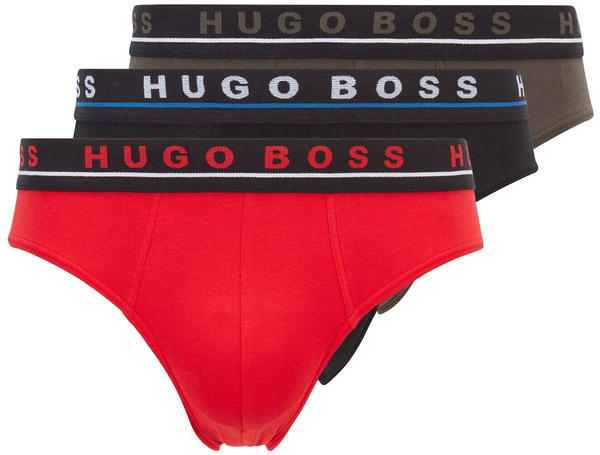 Hugo Boss Brief 3P CO/EL gemustert (50449471981)