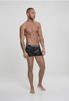 Urban Classics 2-pack Camo Boxer Shorts Dark Camo (TB2047-00784-0039) dark camouflage