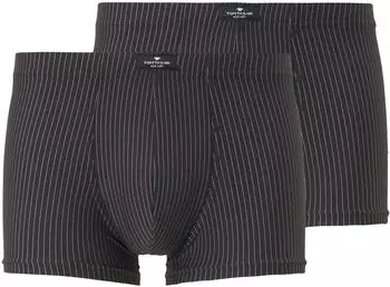 Tom Tailor 2-Pack Boxershorts (70598-0010) black-dark-stripes