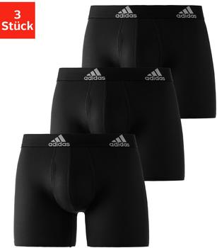 Adidas Logo Boxer Briefs 3 Pairs black (GU8889)
