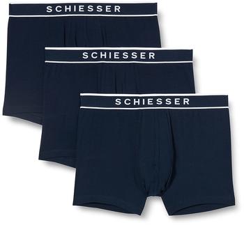 Schiesser 3-Pack Organic Cotton Shorts grey (173983-803)