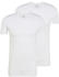 Schiesser 2-Pack Organic Cotton Shirt white (174997-100)