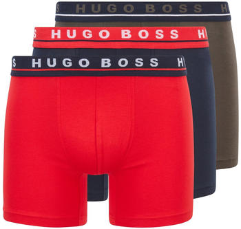 Hugo Boss Boxer Brief 3P CO/EL gemustert (50449457988)