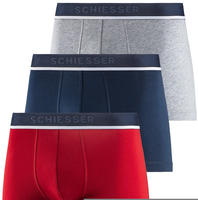 Schiesser Boxer "95/5" 3er-Pack, mit sportlichem Logo-Webgummibund