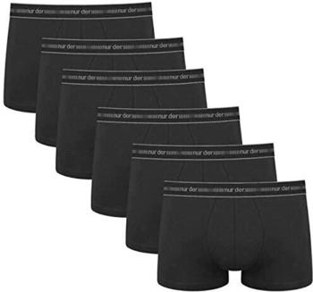 Nur Der 6-Pack Boxershorts (820000) black
