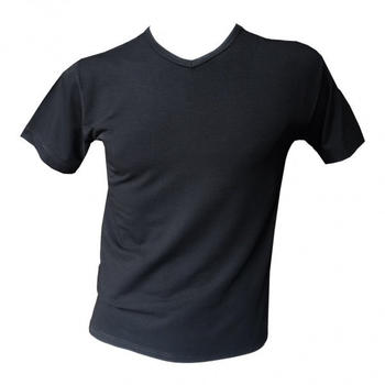 Ammann V-Shirt Cotton & More schwarz (700257-90)