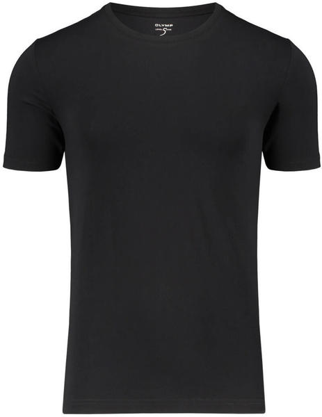OLYMP Level Five Unterzieh-T-Shirt, Body Fit schwarz (80312)