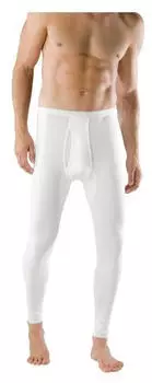 Schiesser Hose lang Classic Doppelripp weiß (005050-100)