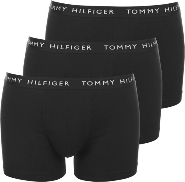 Tommy Hilfiger 3-Pack Essential Logo Waistband Trunks (UM0UM02203) black/black/black
