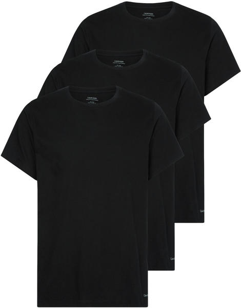 Calvin Klein 3-Pack T-Shirts - Cotton Classics (000NB4011E) black