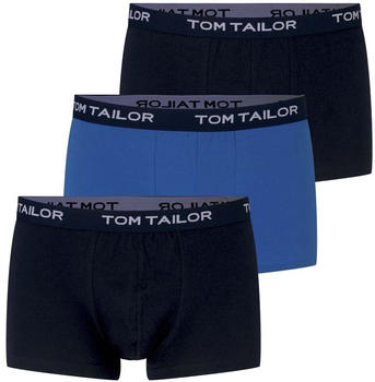 Tom Tailor 3-Pack Boxershorts (70162-0010-U650) blue-medium-solid
