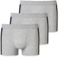 Schiesser Boxer "95/5" 3er-Pack, mit softem, tonalem Bund, kontraststarke