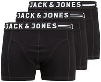 Jack & Jones PlusSize Boxershorts "JACSENSE TRUNKS 3-PACK NOOS PLS" Packung,