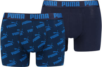 Puma All Over Print Trunks 2-Pack Blue (100001512-002)