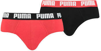 Puma Basic Boxer 2-Pack Red/Black (521030001-005)