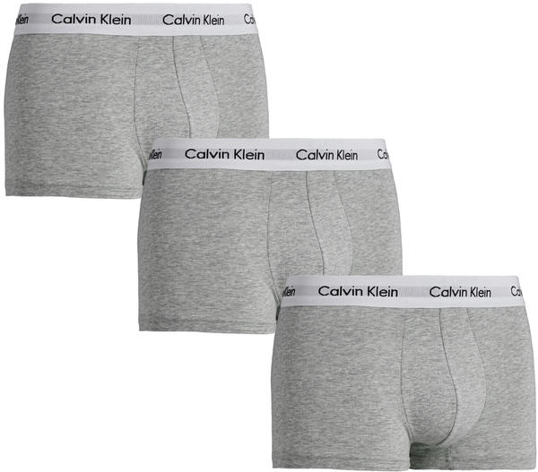 Calvin Klein 3-Pack Low Rise Trunks - Cotton Stretch (U2664G-KSO)