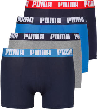 Puma 4-Pack Everyday Boxershorts blue/grey/black (100002556-001)