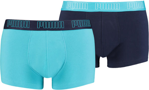 Puma 2-Pack Boxershorts aqua/blue (100000884-005)
