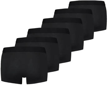 Levi's 6-Pack Solid Basic Trunks (100003056) black