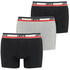 Levi's 3-Pack Boxershorts (100002870-004) black/grey melange