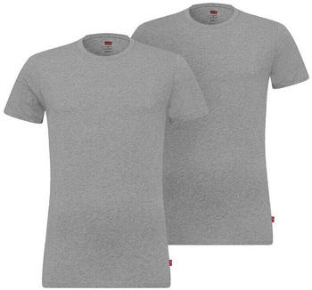 Levi's 2-Pack Crew Neck T-Shirt (905055001) grey