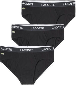 Lacoste 3-Pack Slips (8H3472-031) black