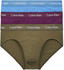 Calvin Klein 3er-Pack Hüft-Slips - Cotton Stretch (U2661G)