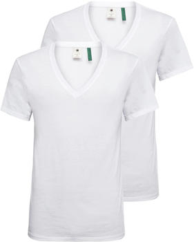 G-Star 2-Pack Base Logo-T-Shirt (D07203-2757-2020) white