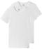 Schiesser Shirt kurzarm V-Ausschnitt Long Life Cotton (172468) weiß
