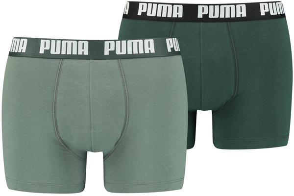 Puma 2-Pack Basic Boxershorts green (521015001-303)
