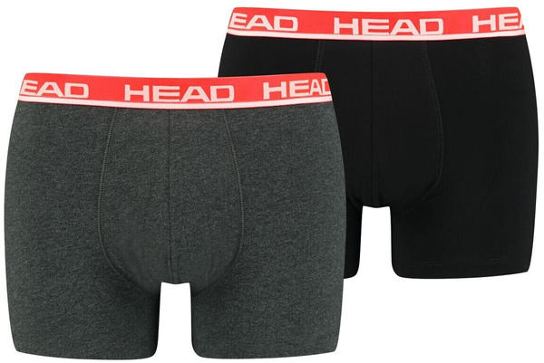 Head 2-Pack Basic Boxershorts (701202741) grey red