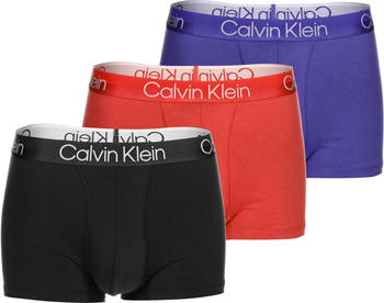 Calvin Klein 3-Pack Low Rise Boxer strawberry field/verona blue/almost black (000NB2970A-XYE)