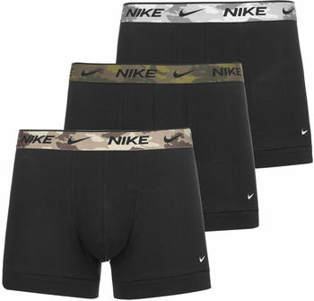 Nike Boxer 3-Pack black/White camo/olive camo/khaki (0000KE1008-2NV)