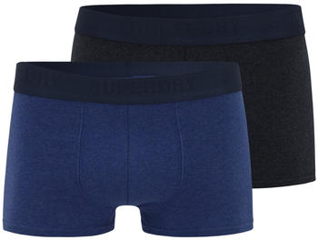 Superdry Trunk Multi 2-Pack Bright Blue/Navy Marl (M3110346A-6PN)