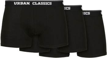 Urban Classics Organic Boxer Shorts 3-pack (TB3838-03223-0037) black+black+black