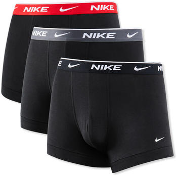 Nike 3-Pack Boxershorts black/black/dark grey (KE1008-AFX)