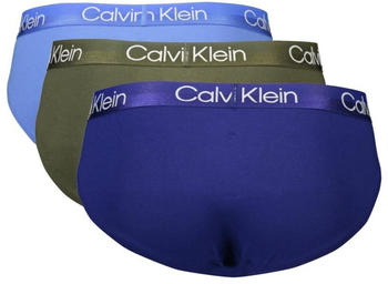 Calvin Klein 3-Pack Hip Slip (000NB2969A) Strawb Field/Verona Blue/Almost Blk