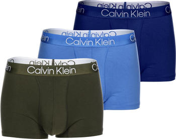 Calvin Klein 3-Pack Low Rise Boxer active blue/fatigues/bayou blue (000NB2970A-UW6)