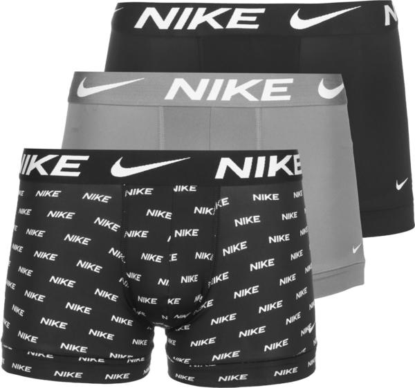 Nike Boxer 3-Pack Logo print/cool grey/black (0000KE1156-9SC)
