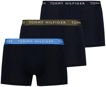 Tommy Hilfiger 3-Pack Essential Trunks (UM0UM02324) army grn/hydr blue/des sky