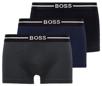 Hugo Boss 3-Pack Trunk 3P CO/EL (50460261) navy/black/grey