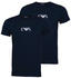 Emporio Armani 2-Pack T-Shirt blau (111267-CC715)