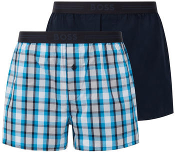 Hugo Boss 2P Boxer Shorts EW (50469771) turquoise