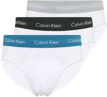 Calvin Klein 3er-Pack Hüft-Slips - Cotton Stretch grey element/grey/tapestry teal (U2661G-1TS)